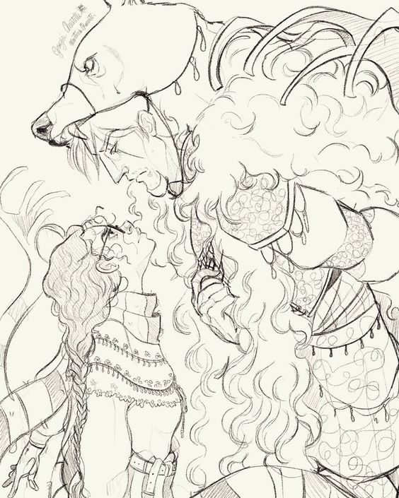 Ophélie és Thor (fanart)